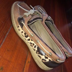 Sperry Boat Shoe in Cheetah